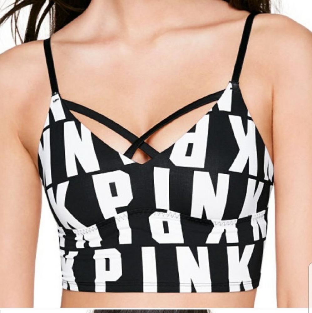 VS Pink  strappy bralette